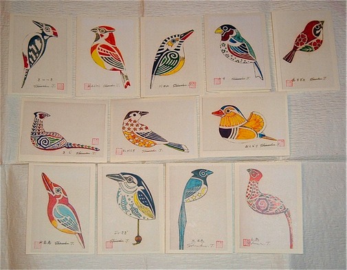 Bird Notecard set